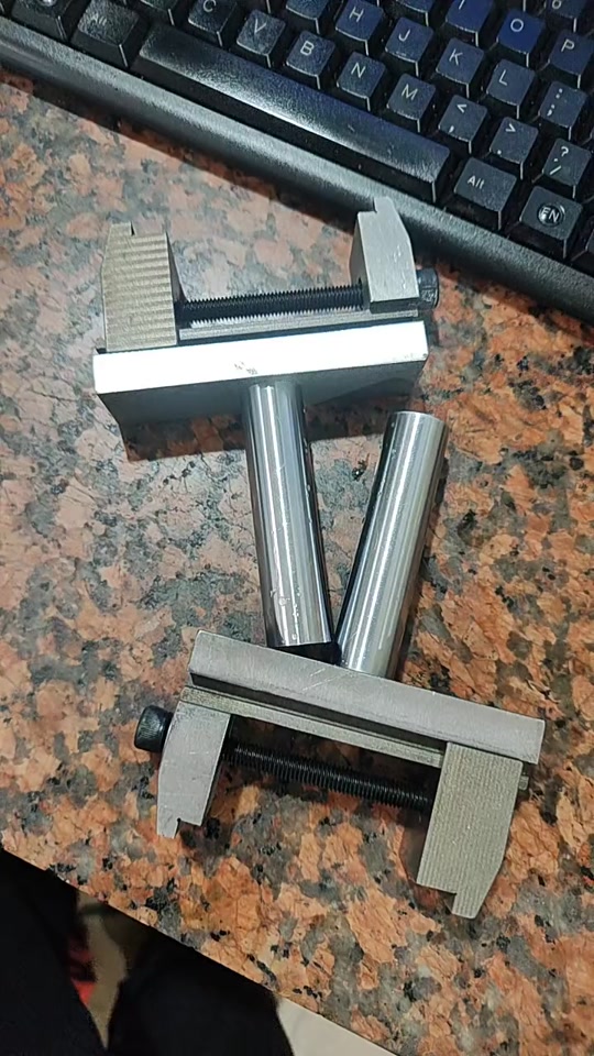 火花机铜公免校表夹具