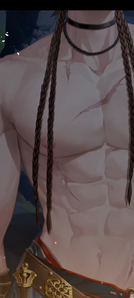 孙策腹肌图_王者孙策的腹肌_三国杀孙策腹肌 - 抖音