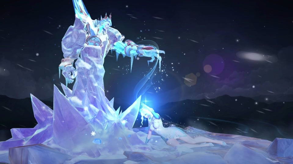 干将莫邪冰霜恋舞曲绘画