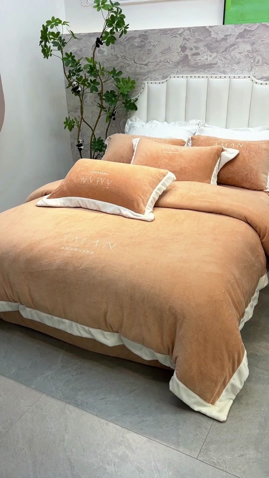 巴宝莉床上用品四件套