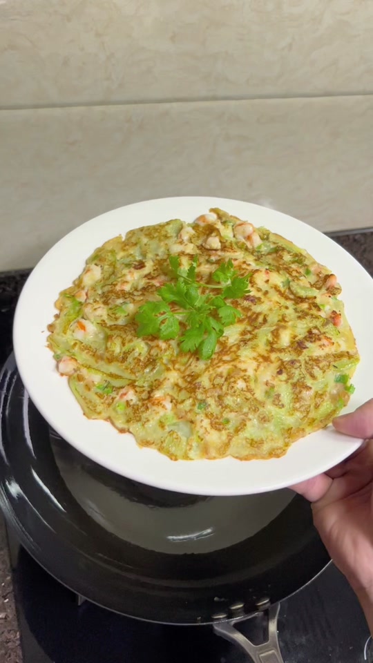 稻草男装:秋瓜烙 潮汕特色小吃,鲜香嫩甜,真的好吃到起飞那种#潮汕