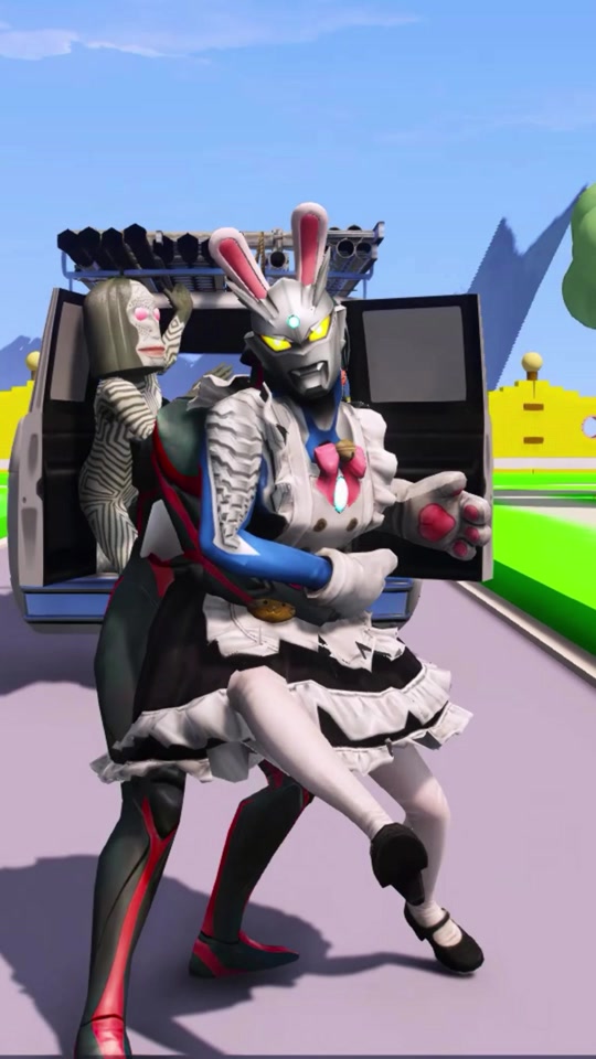 女奥特曼唱歌跳舞