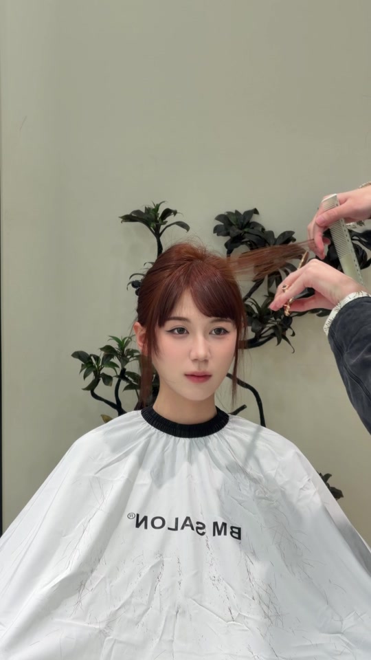 适合新手的斜刘海