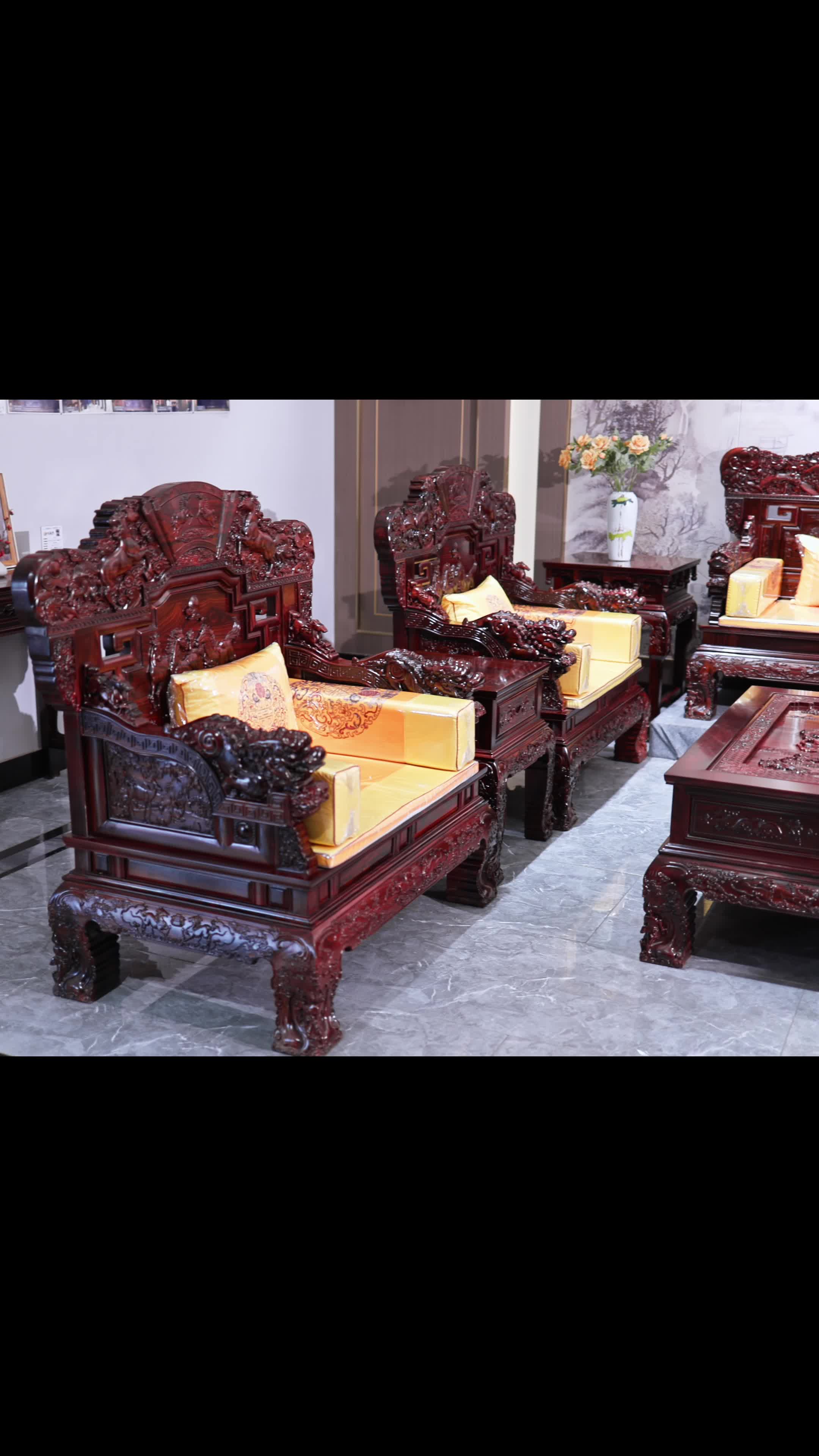 {地点}买红木家具真划算!工厂直销,一套也是批发价