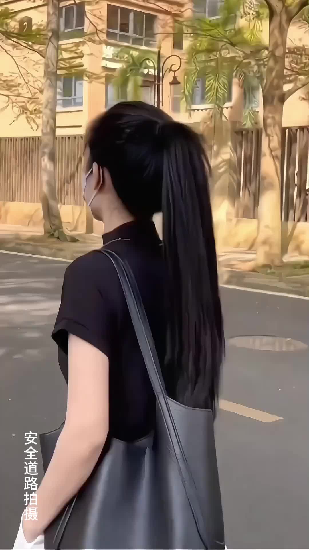 发量少的女生看过来 扎#高马尾 一定要选这种可以#显发量 的抓夹,高