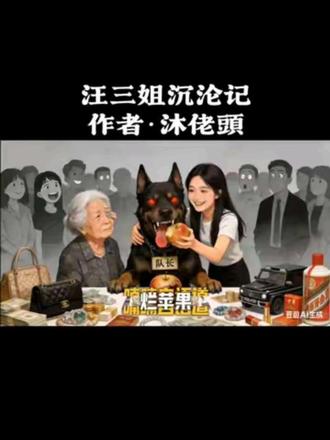 《汪三姐沉沦记》作者·沐佬頭。要全部看完哦!通篇有惊喜!哈哈哈哈😂😂😂#上热门 #情感 #情感共鸣 #情感话题 #情感解析