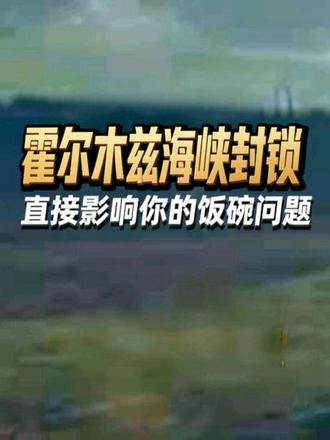 霍尔木兹海峡封锁,直接影响你的饭碗问题#产业前沿