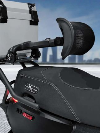 小牛绿源雅迪台铃电动车#改装调节伸缩折叠通用透气靠背#骑行装备 #好物分享