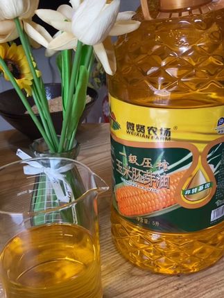 东北玉米胚芽油 天然营养 健康美味 滴滴清香 家人们谁懂啊!在东北黑土地,阳光与肥沃土壤孕育出饱满玉米。从中萃取的玉米胚芽油,经物理压榨,油液金黄透亮。轻烟中,玉米清香散开,激发食材本味,给餐桌添一份自然美味 。#东北玉米胚芽油#玉米胚芽油#玉米油#玉米食用油