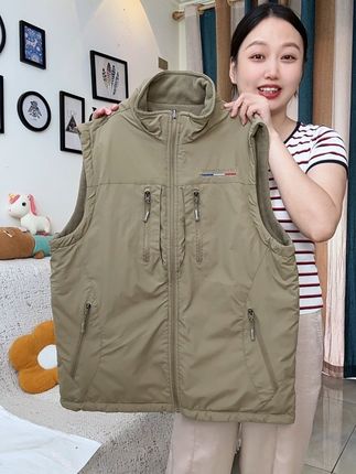 #反季特卖 这款两面穿的多口袋马甲,#便宜好物 ,#加绒加厚马甲外套 #男士马甲秋冬款 #两面穿马甲背心