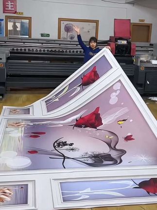 #客厅装饰画 #电视背景墙打造随心所欲的家 #装饰画