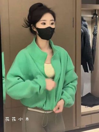 日常健身均可,百搭又时尚好看!#早秋穿搭三分钟出门不是梦#韩系穿搭#外套