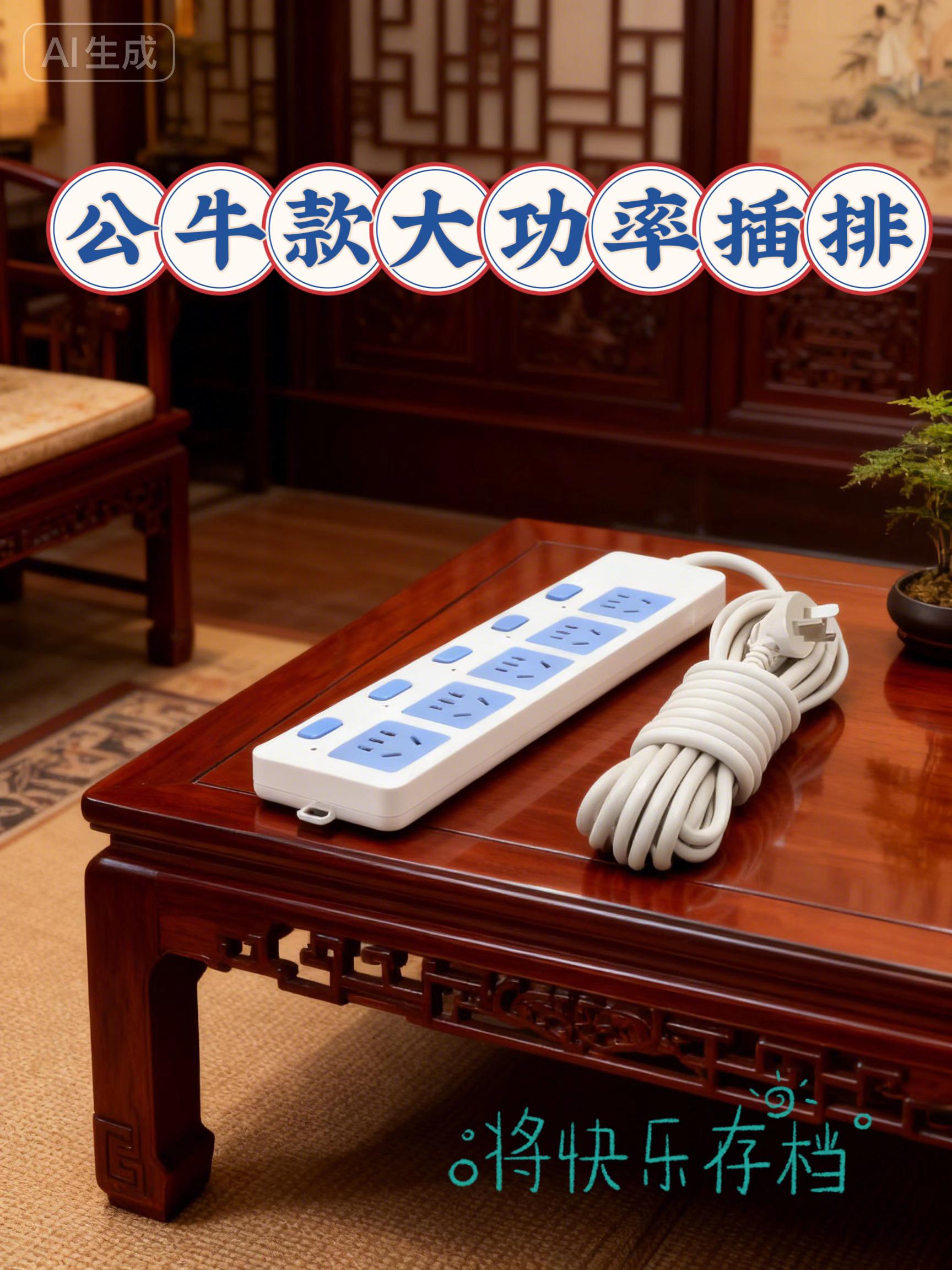 公牛款大功率插排,稳重如山,静默守护每个电器的运转。古典与现代的碰撞,让家更安心。🌿千瓦级承载,安全无忧。#好物推荐 #涨知识#强烈推荐 #每日分享