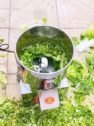 这是哪个农村的大聪明研究的!这玩意不用买粮食@大徐散养土鸡 @DOU+小助手 饲料,还能让鸡鸭都吃的膘肥体壮#鸡鸭鹅养殖 #养殖好帮手 #不锈钢碎菜机 #简单方便 #省时省力