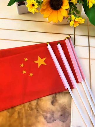 国庆节#祝祖国繁荣昌盛 #祖国强大 #小国旗贴纸 #