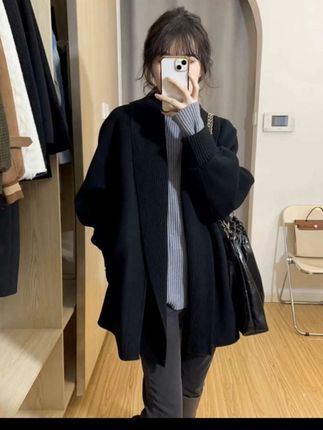 #精品女装#女装穿搭 #外套穿搭 #针 织开衫#美美减龄穿搭