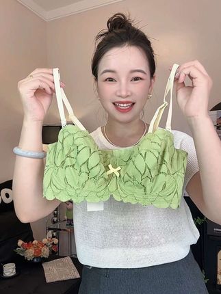 #奶糖派 叶漫蕾丝杯,大胸姐妹都给我焊在身上,显小显瘦又聚拢!太好看了!#大杯文胸 #性感文胸 #贴身衣物