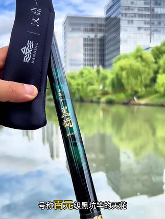 汉鼎一号黑坑竿,黑坑钓鲫鱼 鲤鱼 罗非非常巴适 持感轻 腰力足 黑坑利器 直飞斤鲫#汉鼎一号黑坑竿 #黑坑竿推荐 #飞磕竿 #黑坑盘老板 #汉鼎真材实料放心入