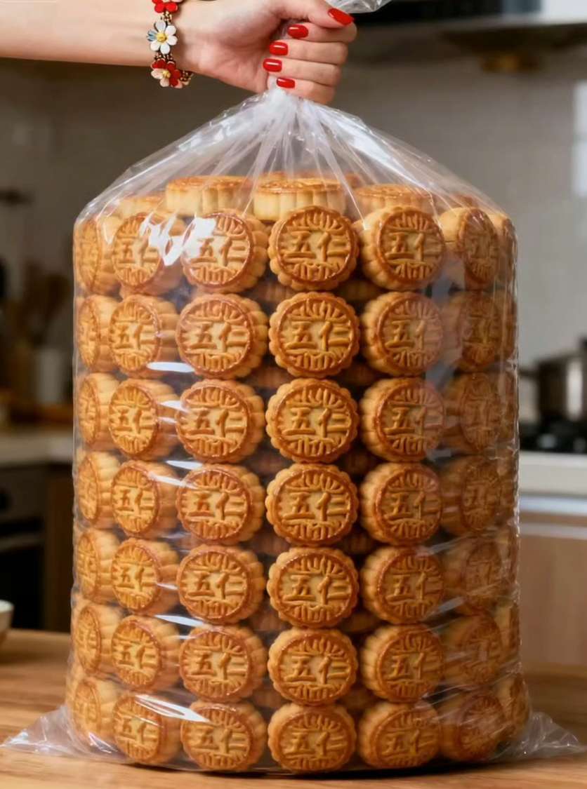 谁懂啊!挖到童年味老式五仁月饼了😭。40g*20个便携式包装也太贴心了! 再也不用怕买一大盒吃不完受潮,揣1个在包里当早餐、代餐都超方便,饿了拆开就能啃~ 咬下去满是熟悉的老味道!核桃、花生、芝麻、瓜子仁…每口都能嚼到颗粒感,甜度刚好不齁,饼皮软乎乎的还带着麦香,完全不是那种干噎的“黑暗五仁”! 早上配杯豆浆,下午配壶茶,一口回到小时候过节的感觉,传统糕点的香真的刻在饼里! 20个能吃好久,分给同事都说“这才是五仁该有的样子”,爱吃老式糕点的宝闭眼冲就对了!#月饼 #五仁月饼 #传统糕点 #太好吃了 #快来一起尝个鲜