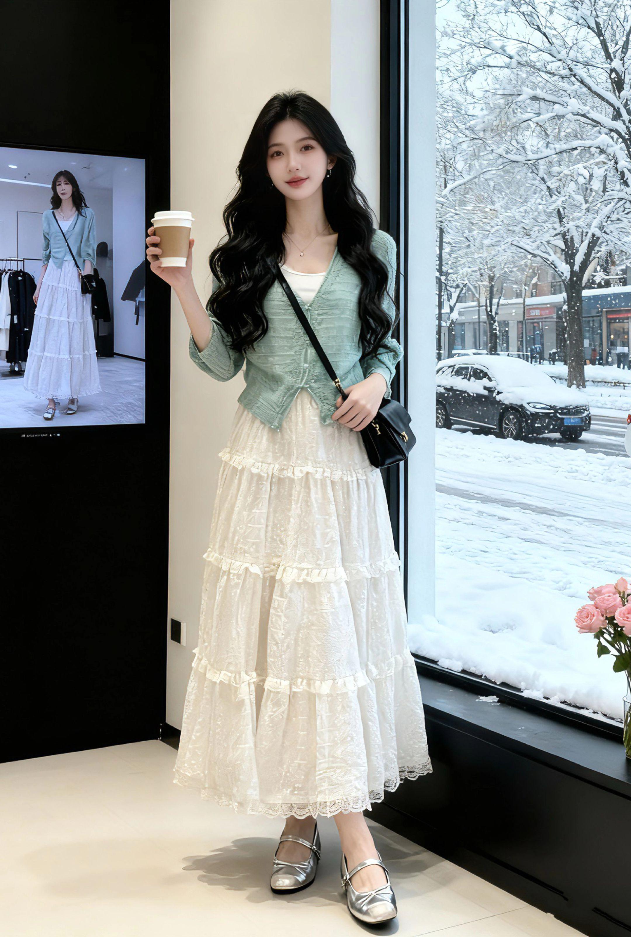 #韩系穿搭 #温柔风穿搭 #今天穿什么 #甜美穿搭 #秋冬穿搭