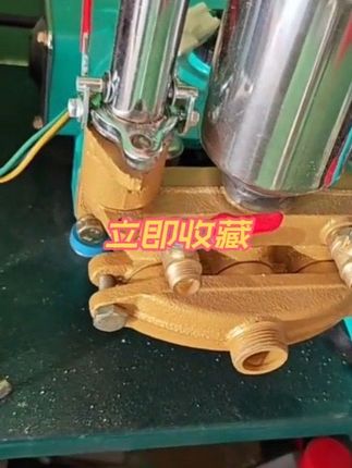 打药机压力小,回水多,跟钢珠生锈有直接的关系。咱们一定要及时检查并更换。#打药机 #打药