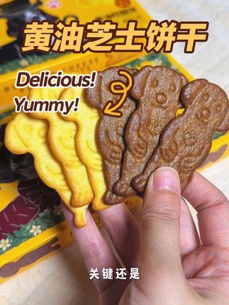 可可爱爱的汪酪饼干,四盒才10几块#黄油芝士饼干 #黄油饼干 #芝士饼干 #动物饼干 #小饼干