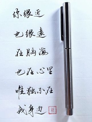 谁能想到十多块的钢笔竟如此好写#手写 #情感文字 #练字 #硬笔行书 #写字是一种生活