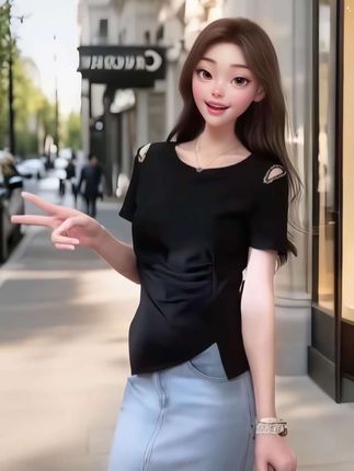#夏季穿搭 #气质穿搭 #减龄穿搭 #百搭上衣 #穿搭