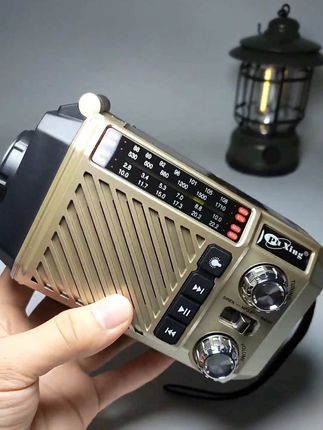 太阳能充电收音机升级4738#收音机 #充电收音机 #收音机推荐