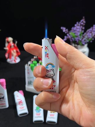 创意卡通金属#防风打火机 #可爱到爆炸💥 #质量杠杠滴 #超便宜超划算 #创意打火机