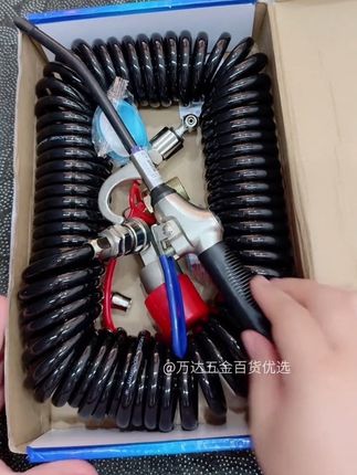 货车吹尘枪货车储气罐吹尘枪气囊三通吹尘枪气管快接头