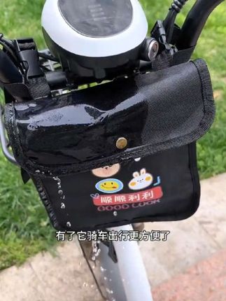 #新家的100件快递 #电动车挂物包 #出门必备 容量很大,出行更方便#收纳袋
