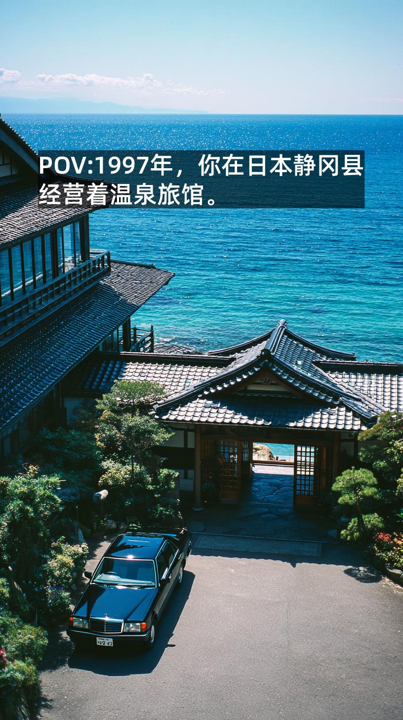 1997年,你在静冈县伊豆经营温泉旅馆。聘请东京主厨常驻,每季更换菜单,只使用当日海港的最新鲜食材。#复古 #怀旧时光 #旧时光老照片 #摄影 #日本