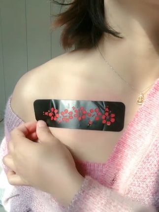 #爱了爱了 #pokeink纹身贴 #女生纹身图案 #适合女生的纹身图案推荐