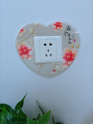 家里开关装上这个开关保护套贴美观又好看 #开关贴 #开关装饰贴 #开关保护套