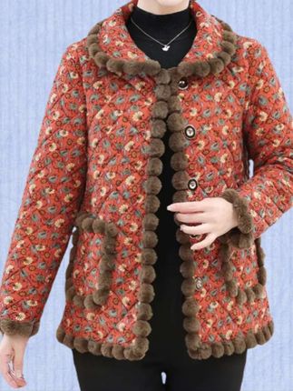 给妈妈买的秋冬外套,加绒保暖又时尚,她穿上直夸太好看了!💕🧣 #妈妈棉服 #秋冬穿搭#外套穿搭 #加绒保暖 #保暖又好看 #女装