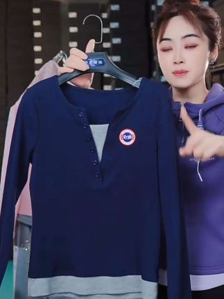 【CLOTHING/原创设计】 B98175新款洋气百搭休闲上衣