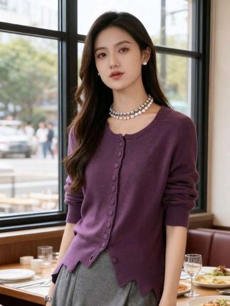 #高级感穿搭 #女装穿搭 #针织衫穿搭 #时尚穿搭