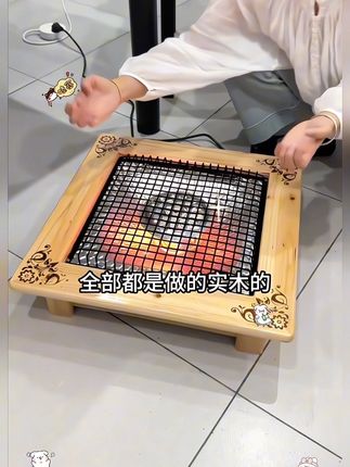 #烤火盆 #家用烤火炉 #实木烤火炉 #冬天必备神器 #强烈推荐 @DOU+小助手 @DOU+上热门