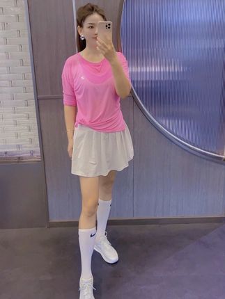 台风也不影响我运动#健身穿搭 #健身女孩的日常