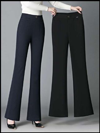 #上热门 #【运补8】牛仔微喇裤女春秋新款休闲裤高腰宽松显瘦中年妈妈喇叭裤#欢迎新老客户的光临 #百搭裤子 #爆款热卖中 #每日分享