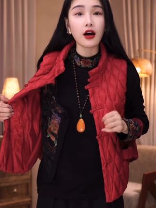 引卷 秋季新款中国风套头文艺民族风刺绣打底衫 #高级感穿搭 #优雅气质 #气质穿搭 #秋季新款#打底衫