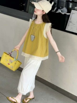 #女童套装 #女童两件套 #女童休闲套装 #超便宜超划算 #生女儿就是用来打扮的