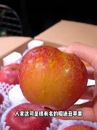巨甜的冰糖心的丑苹果,好脆好多汁! #丑苹果 #冰糖心苹果