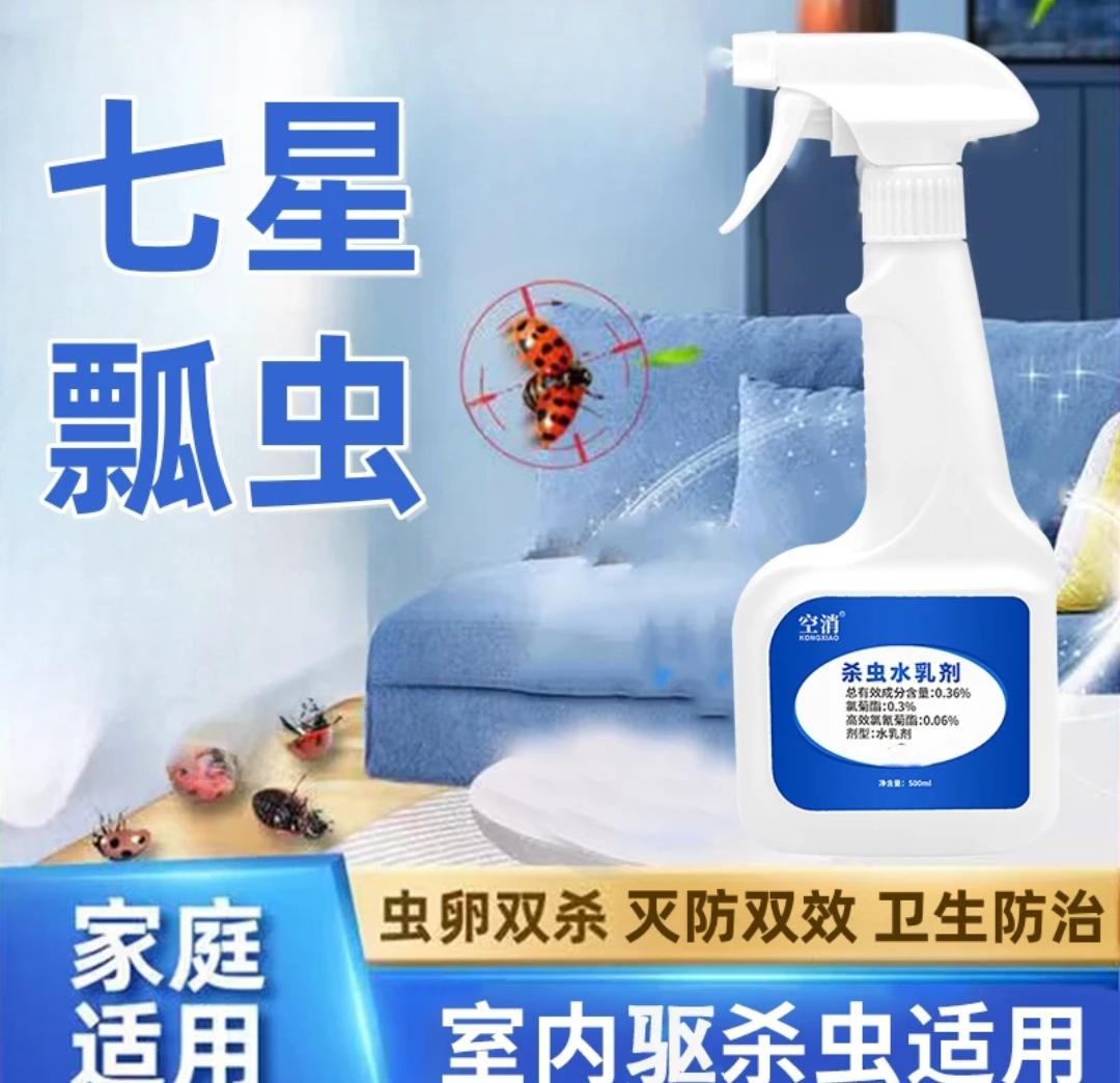家用杀虫剂。空消七星瓢虫杀虫剂家用灭瓢虫室内窗台除虫卫生间驱花大姐虫喷雾#杀虫剂#杀虫水乳剂 #好物推荐🔥