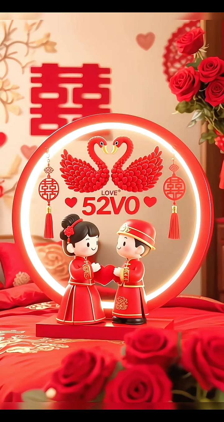 这盏婚灯不只是照明,是新人夜话时的轻声陪伴,是起夜时的安心微光,更是把“一生一灯一人”的承诺,照进日常的浪漫。#吾家有囍 #备婚日常 #美好的日子 #婚房布置 #红色喜庆