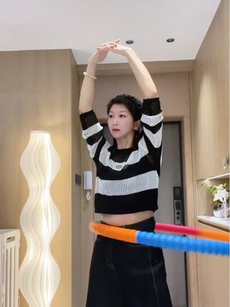 #居家锻炼 #呼啦圈转起来