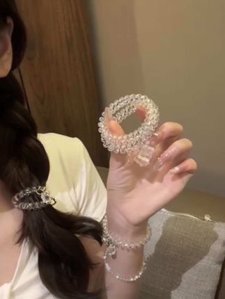 露手碗的季节 当然要给男朋友准备小皮筋啦#小皮筋 #发圈 #情侣日常 #少女心爆棚
