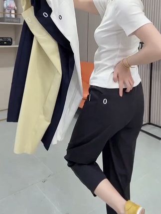 2025新款百搭加大码休闲裤女加大码夏季显瘦哈伦裤轻薄洋气速干裤