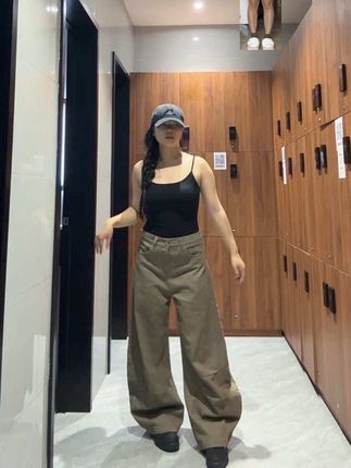 #显瘦裤子#百搭裤型#120斤穿搭 #158小个子穿搭#遮肉显瘦